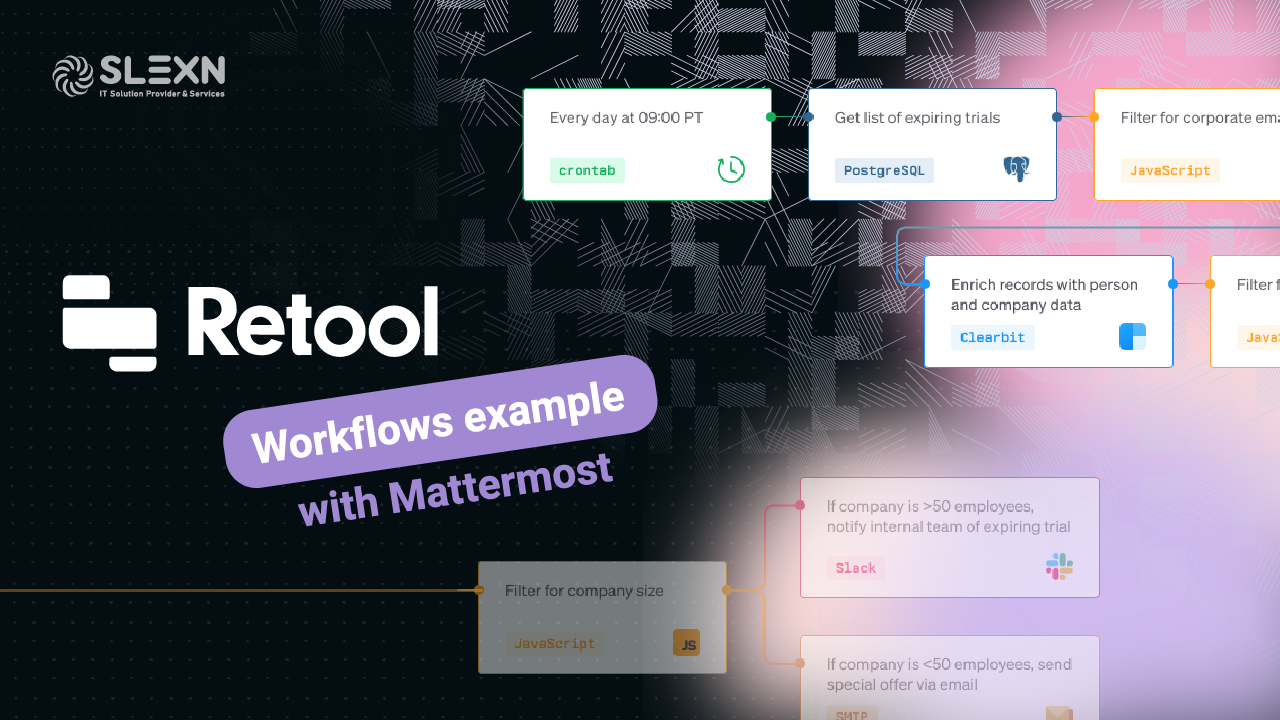 Retool Workflows example with Mattermost
