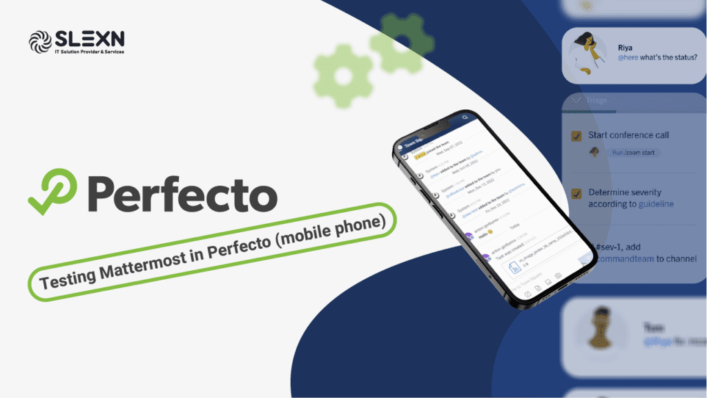Mattermost testing in Perfecto (Mobile App)