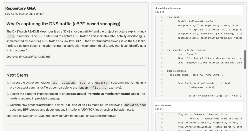 RAG-based Code & Knowledge Understanding