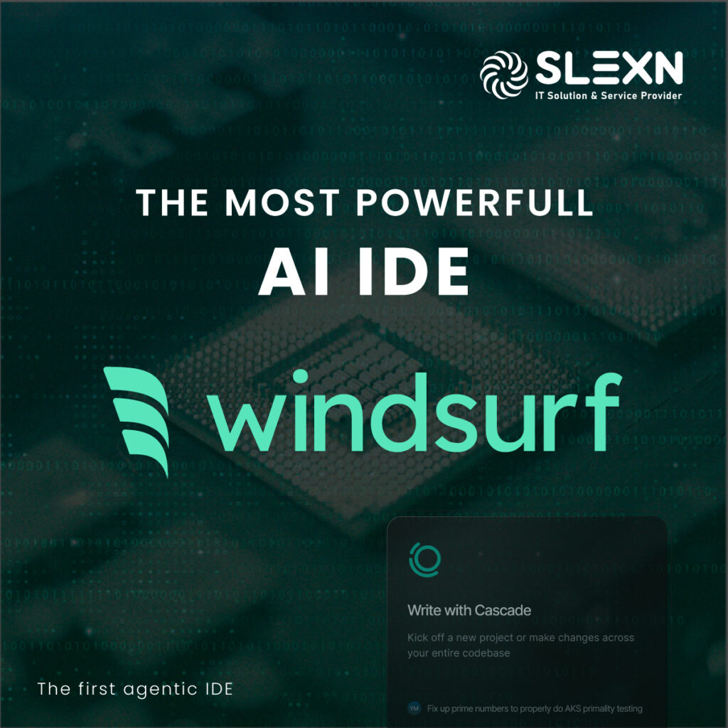 SLEXN, AI 코딩 보조 도구 ‘Windsurf’로 개발 생산성 혁신 제시 - SLEXN